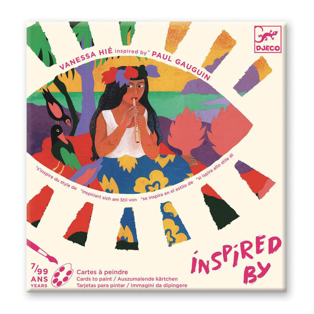 Djeco knutselset inspired by Paul Gauguin 5-99 jaar