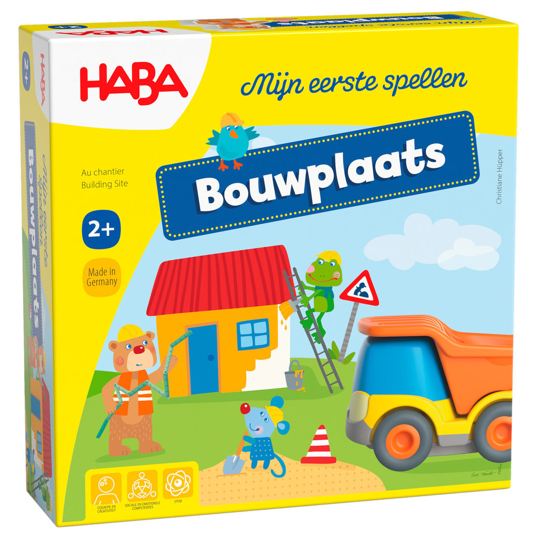 Mijn eerste spellen - Bouwplaats 2+
