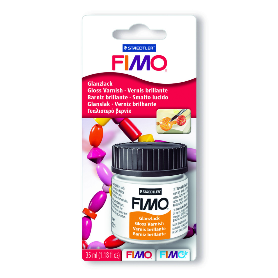 Fimo Accessoires vernis 35 ml waterbasis blinkend Fimo Accessoires vernis 35 ml waterbasis blinkend
