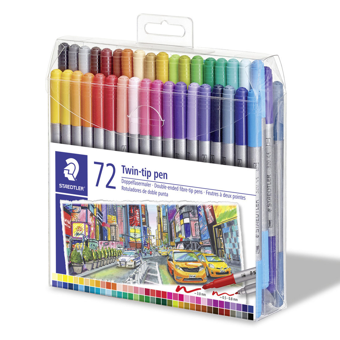 Staedtler viltstift duo 72 stuks