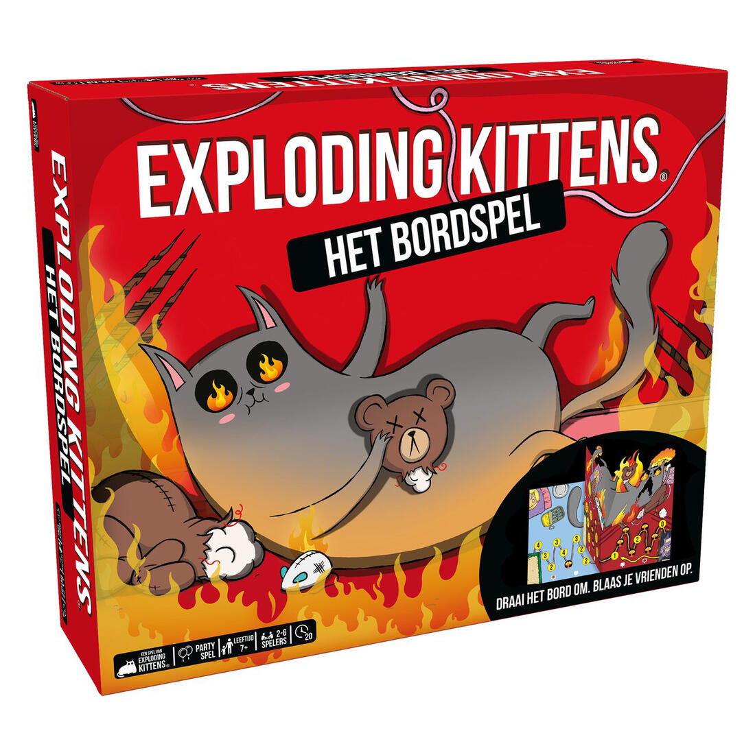 Exploding Kittens: het bordspel 7+