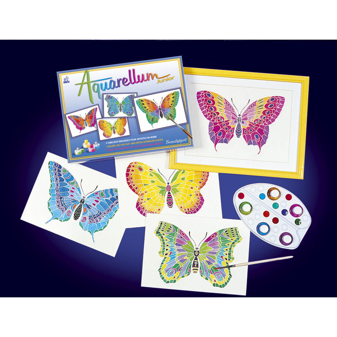 Aquarellum vlinders Aquarellum vlinders