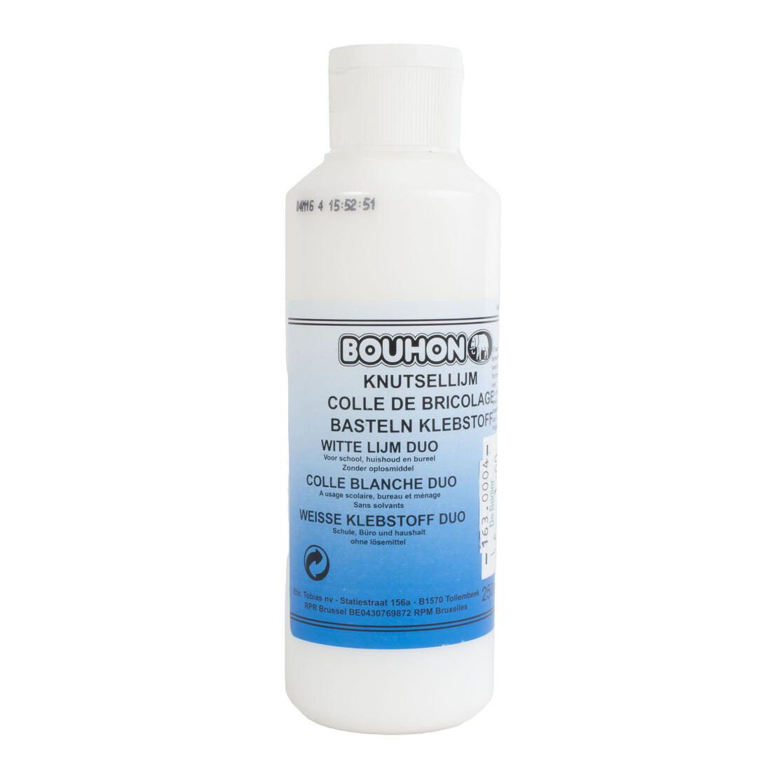 Knutsellijm-vinyllijm wit duo 250 ml Knutsellijm-vinyllijm wit duo 250 ml