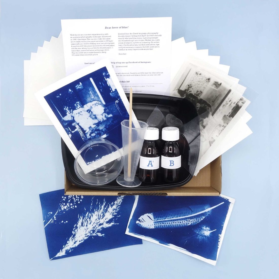 Cyanotype kit Cyanotype kit
