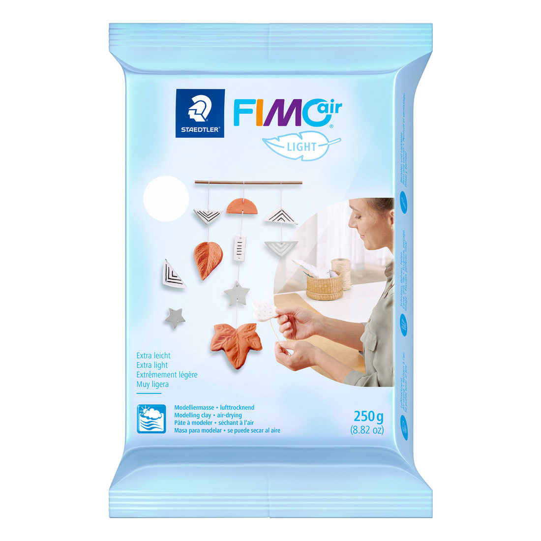 Fimo Air light boetseerklei 250 g wit Fimo Air light boetseerklei 250 g wit