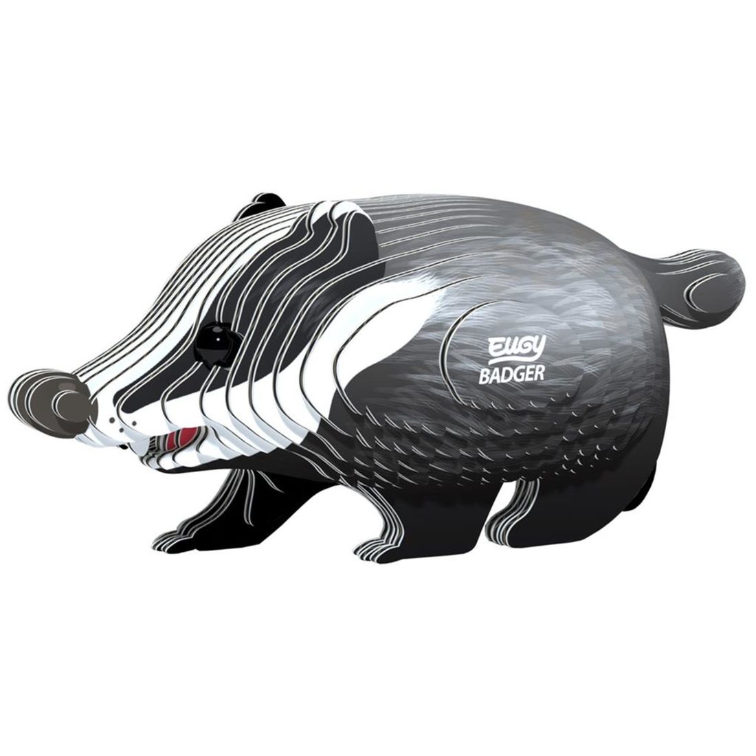 Eugy 3D karton wild dier - das