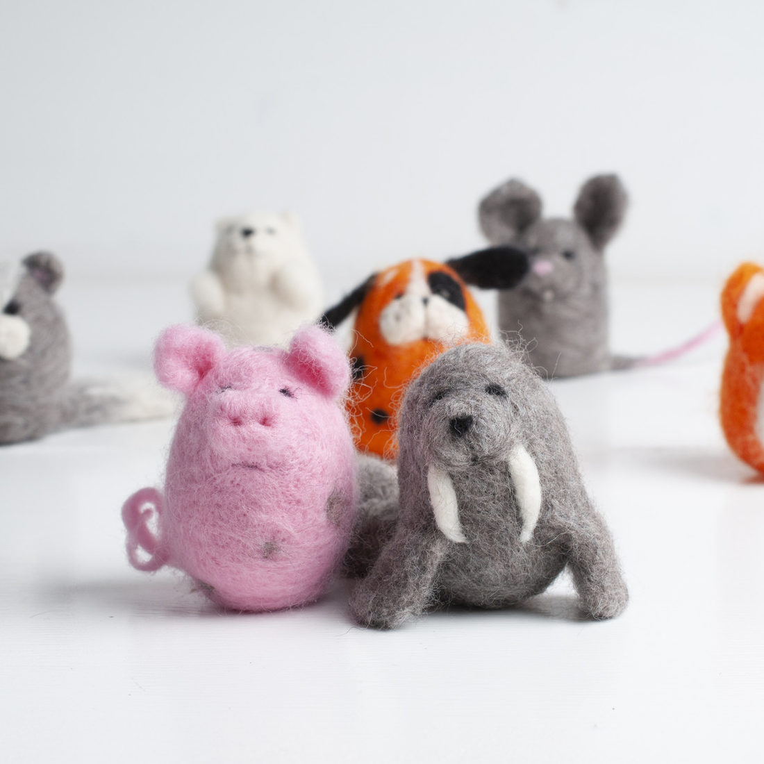 Creapakket Gevilte diertjes Creapakket Gevilte diertjes