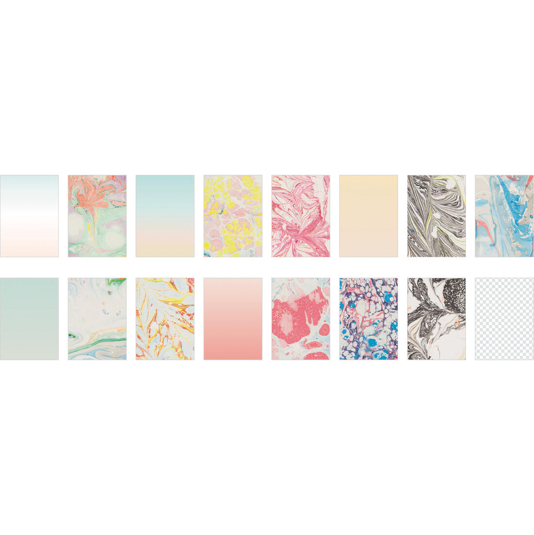 Blok papier A4, 120 - 270 g 30 vellen marmer Blok papier A4, 120 - 270 g 30 vellen marmer