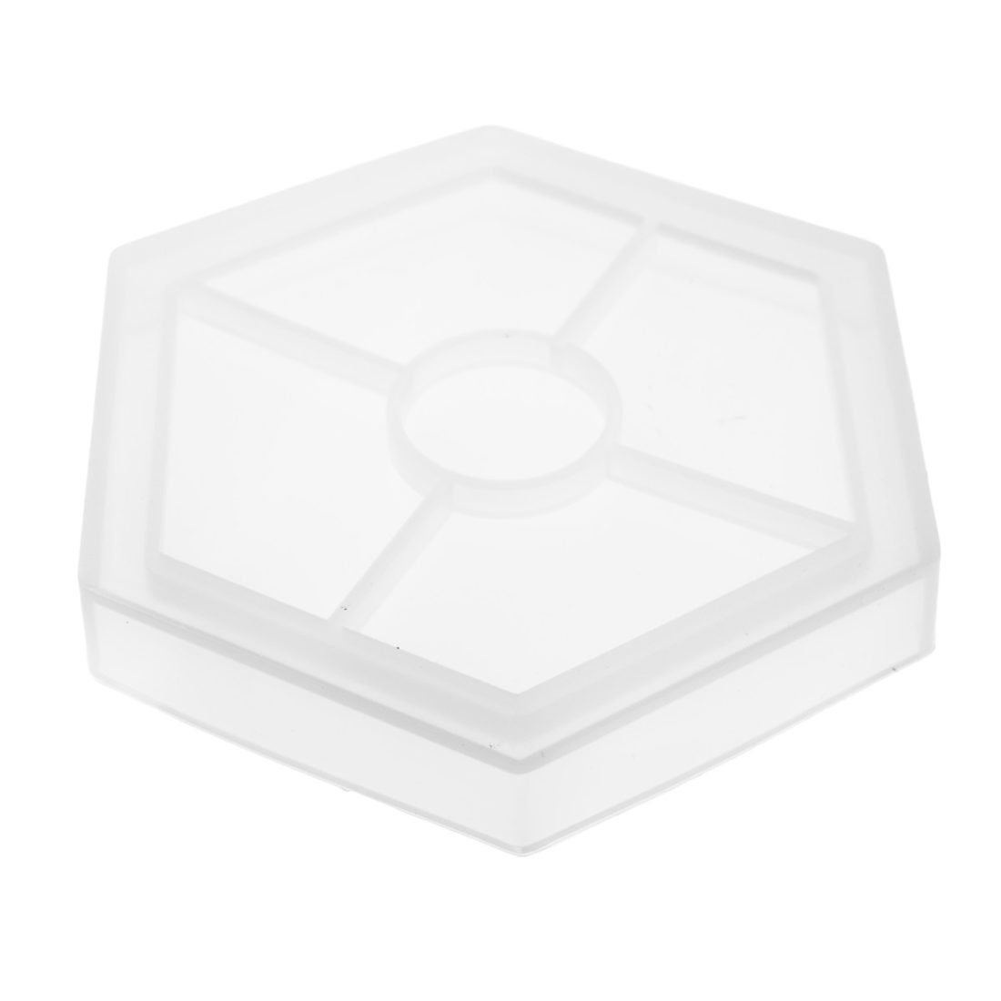 Siliconen mal onderzetter zeshoek 11,5 cm Siliconen mal onderzetter zeshoek 11,5 cm