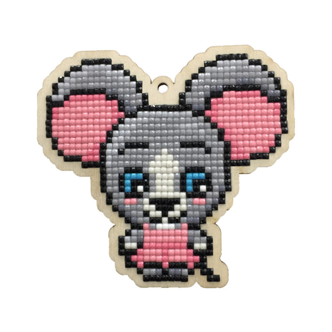 Diamond Painting op hout M muis