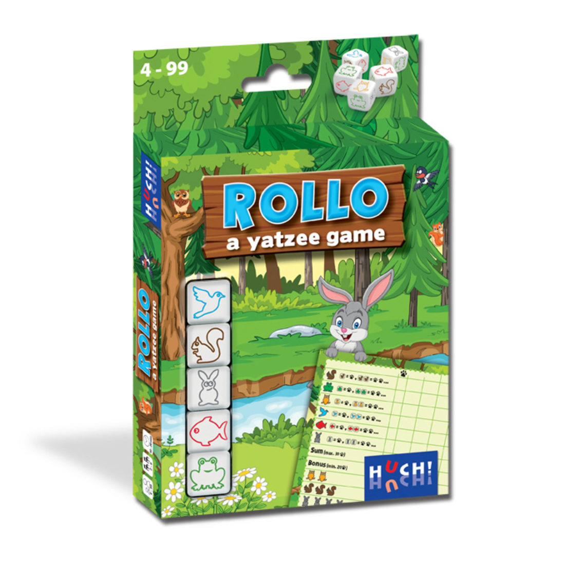 Rollo: a yatzee game - dieren 4+