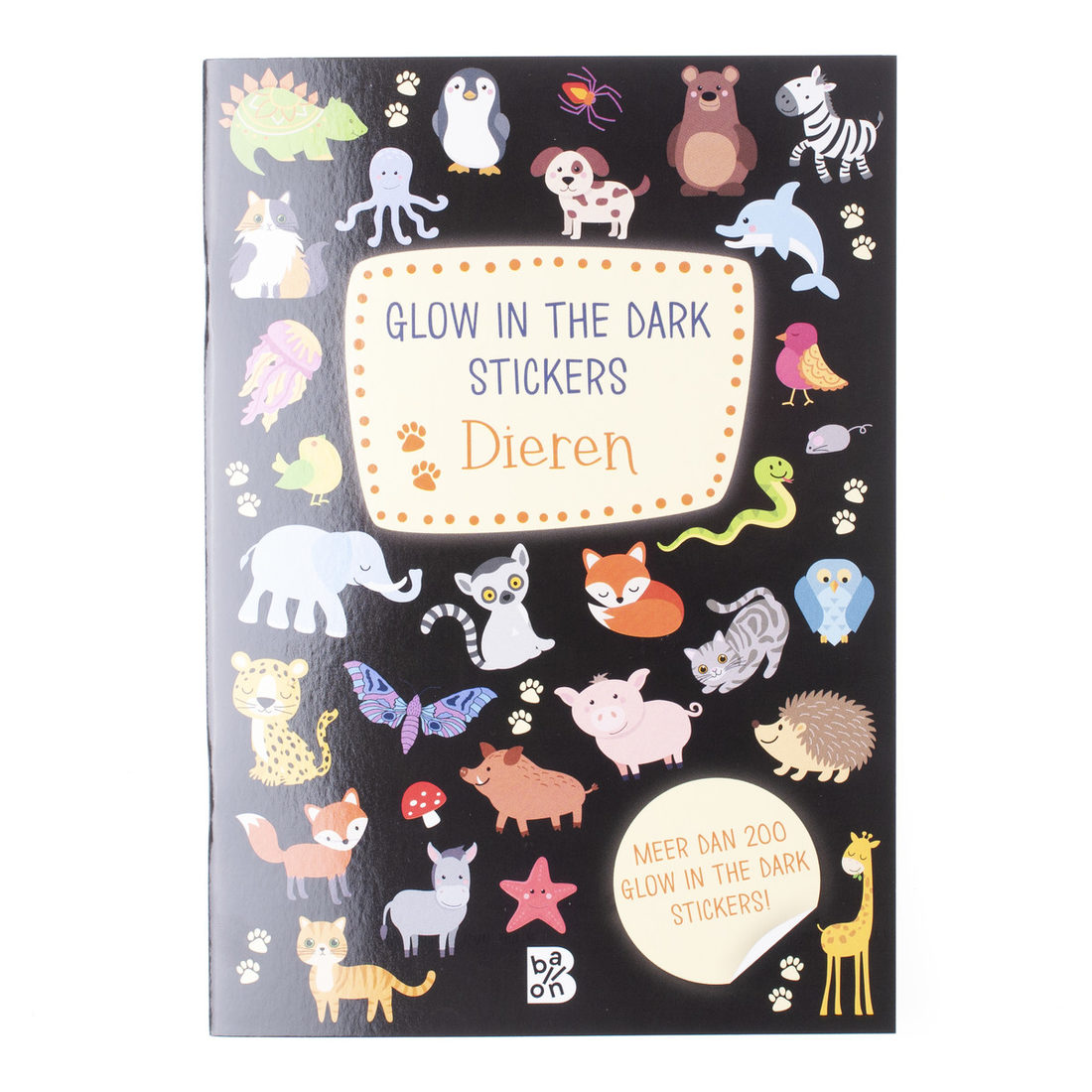 Stickers - Glow in the dark - Dieren