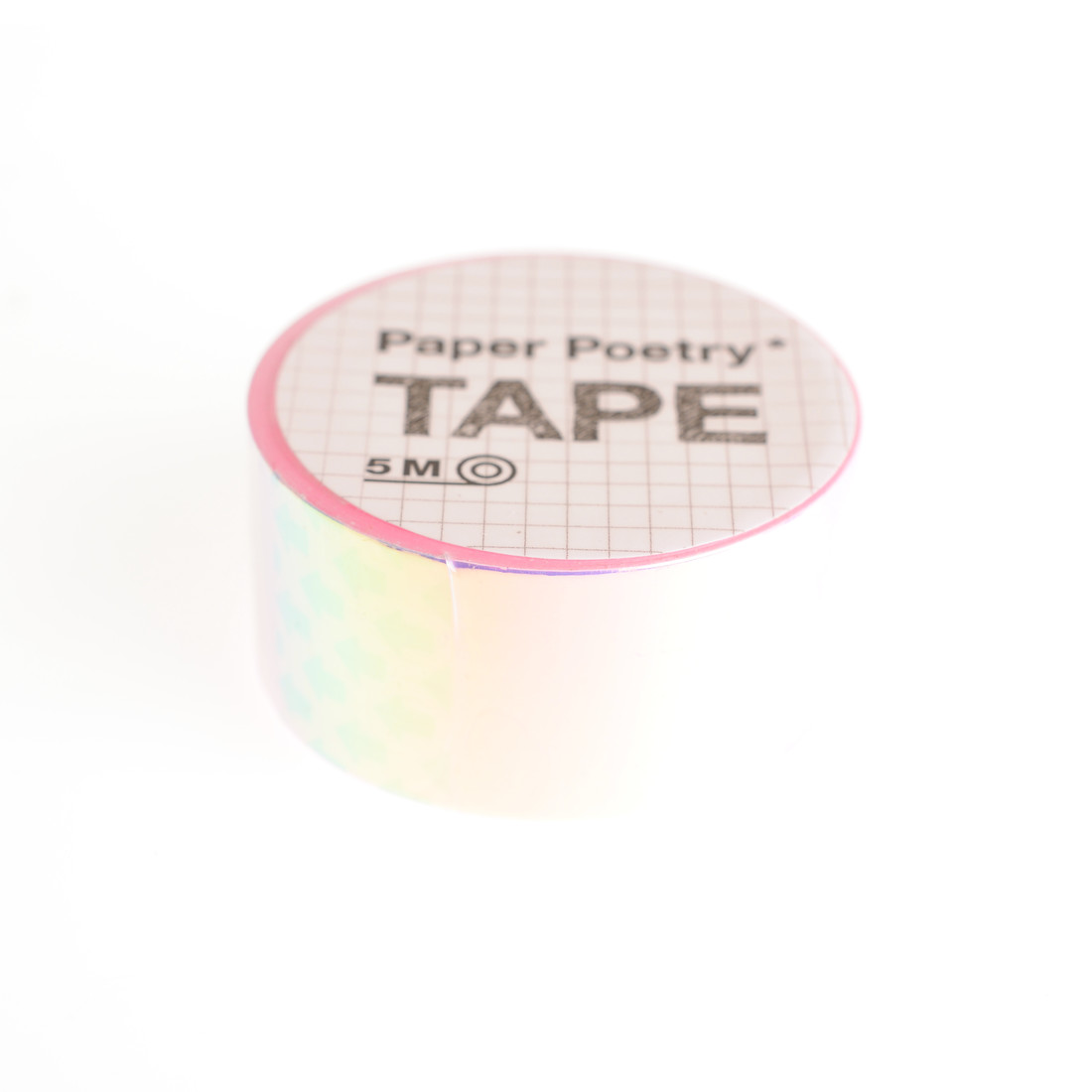Iriserende tape 19 mm x 5 m roze Iriserende tape 19 mm x 5 m roze