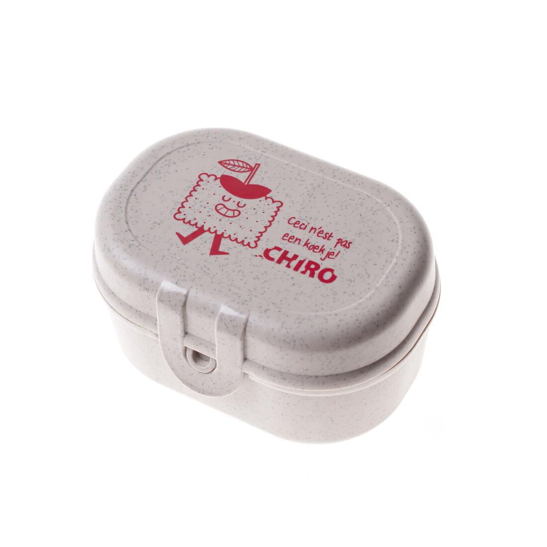 Biosnackbox Chiro 'Ceci n'est pas een koekje!'