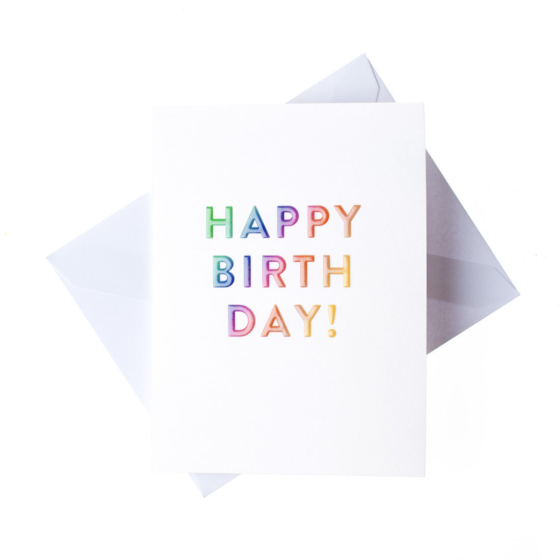 Wenskaart - Happy birthday!