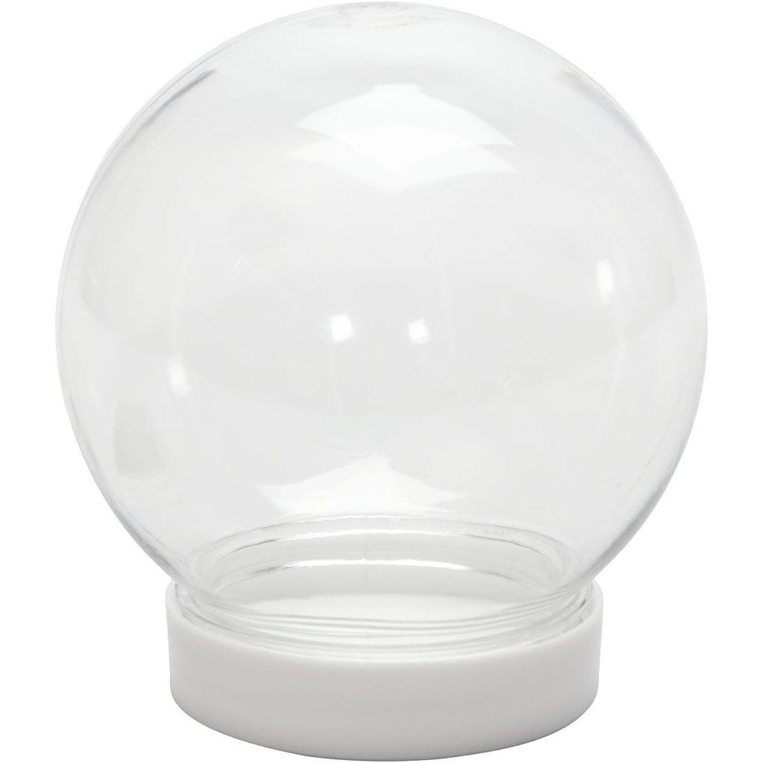 Schudbol plastiek 8,5 cm