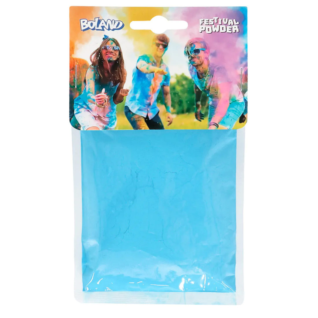 Holi kleurpoeder 70 g blauw