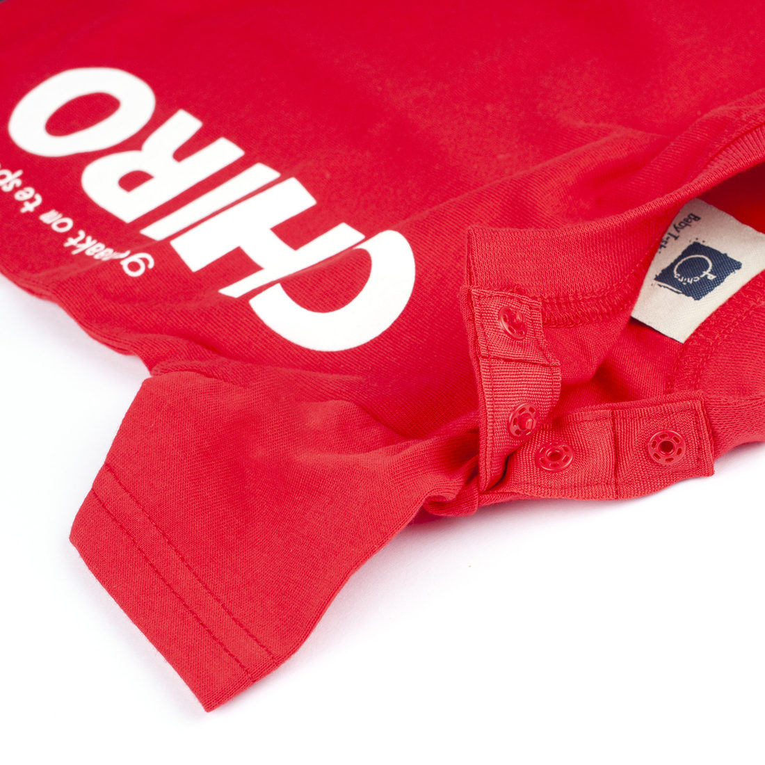 Baby-T-shirt maat 68 CHIRO gemaakt om te spelen! Baby-T-shirt maat 68 CHIRO gemaakt om te spelen!