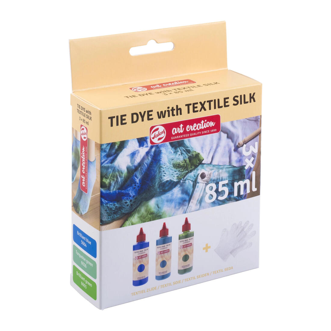 Talens Art Creation Tie-Dye Set 3 x 85 ml Blauw