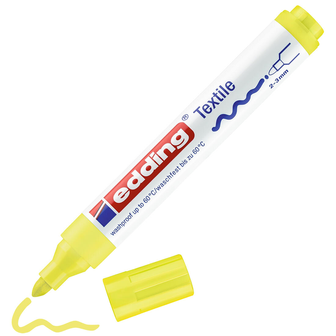 Edding textielstift dik