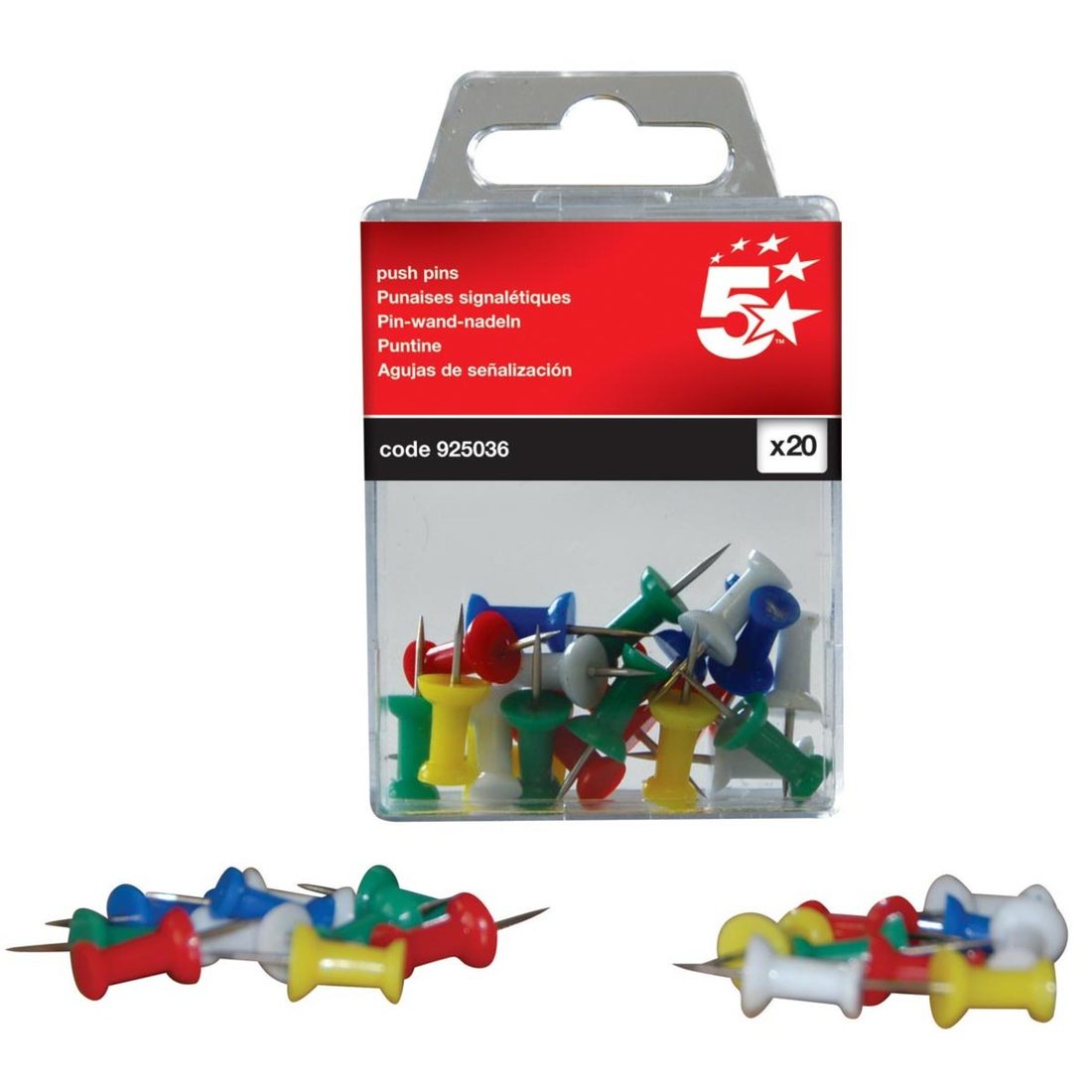 Prikbordspelden 20 stuks Prikbordspelden 20 stuks