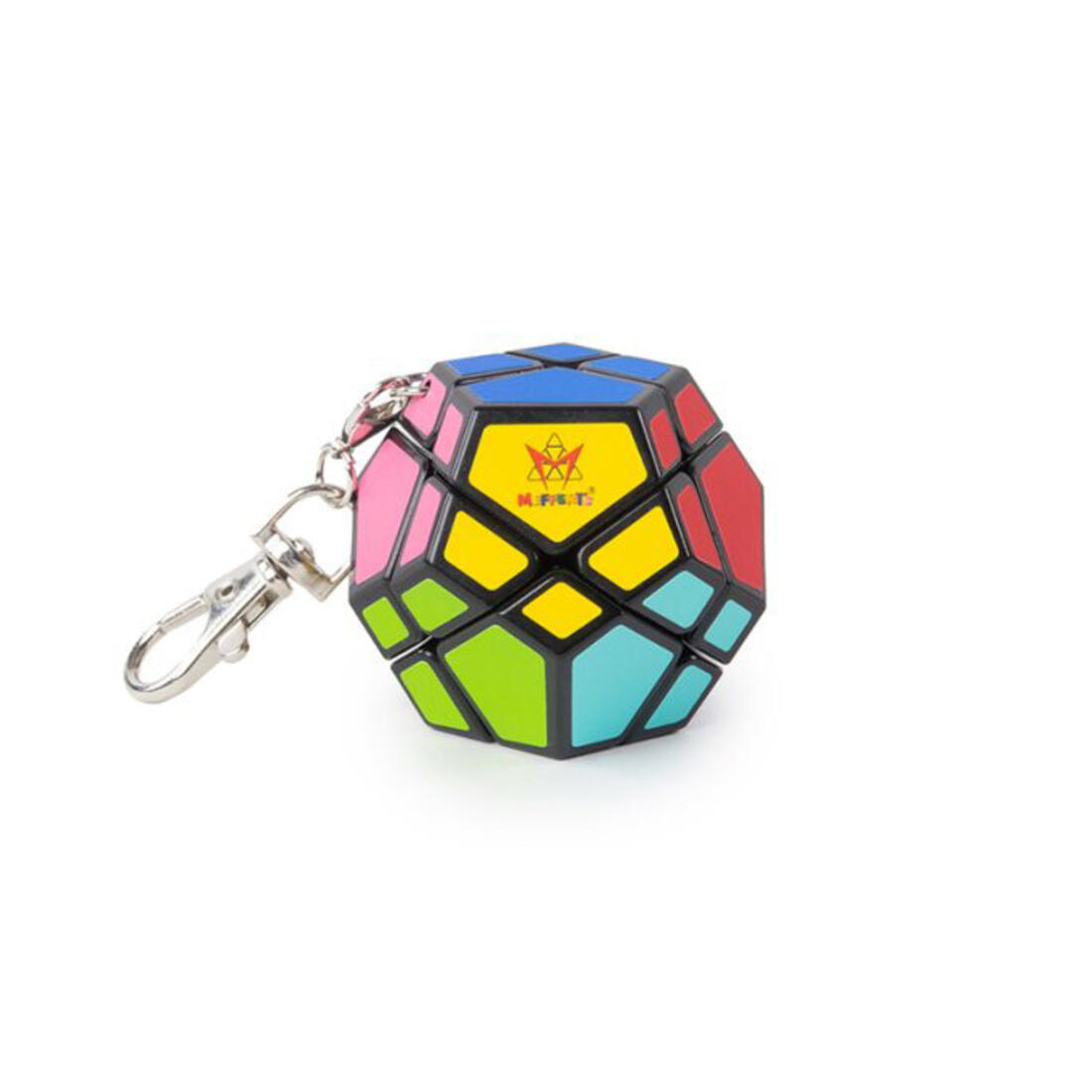 Mini Meffert puzzel Skewb met sleutelhanger