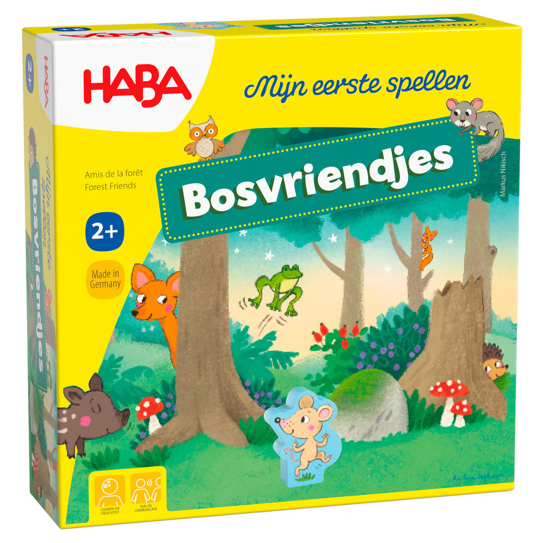 Mijn eerste spellen: Bosvriendjes 2+