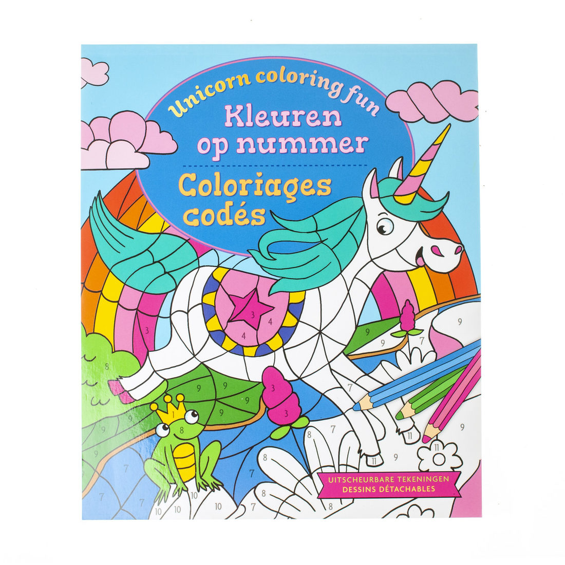 Kleuren op nummer - Unicorn coloring fun Kleuren op nummer - Unicorn coloring fun