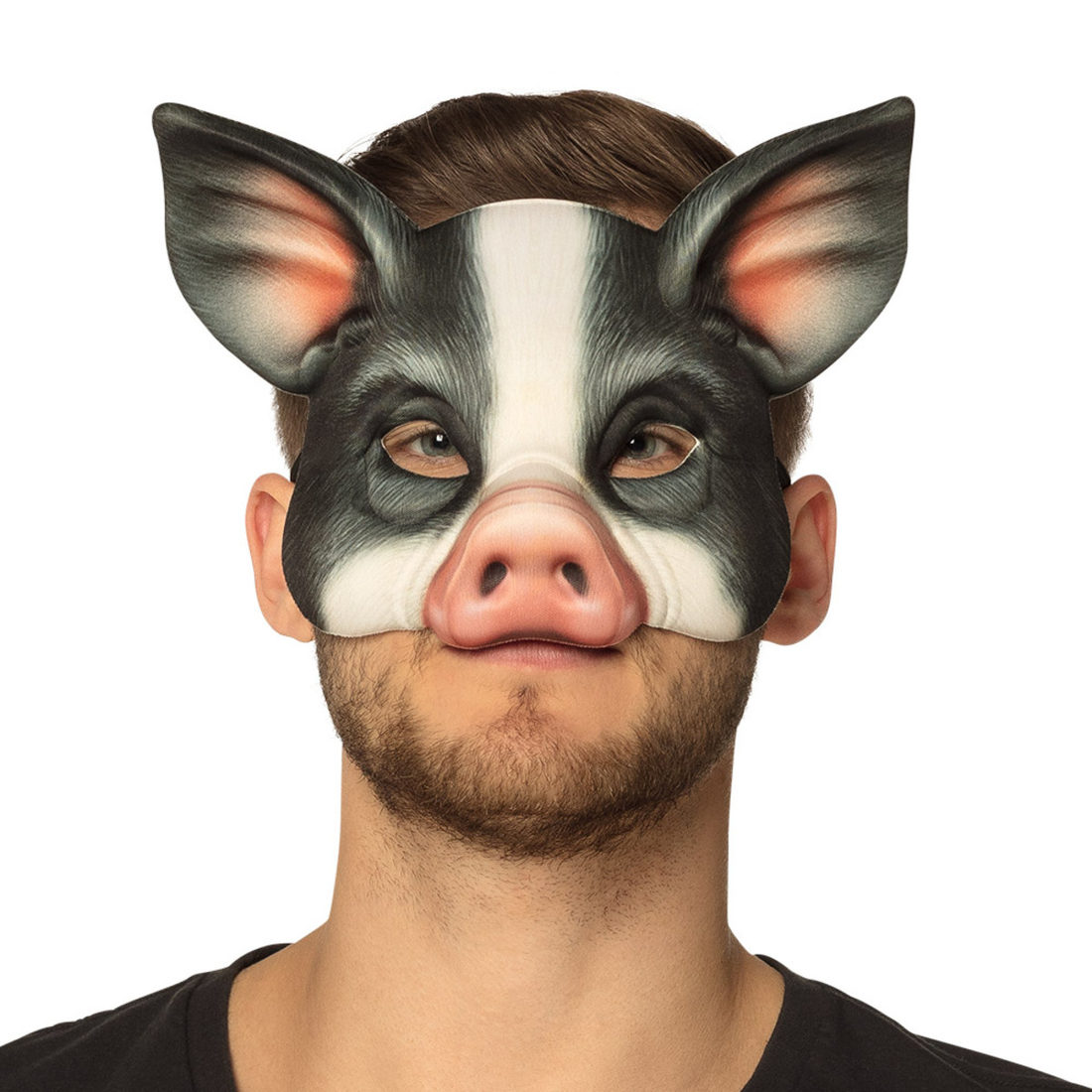 Fotoprintmasker wild varken