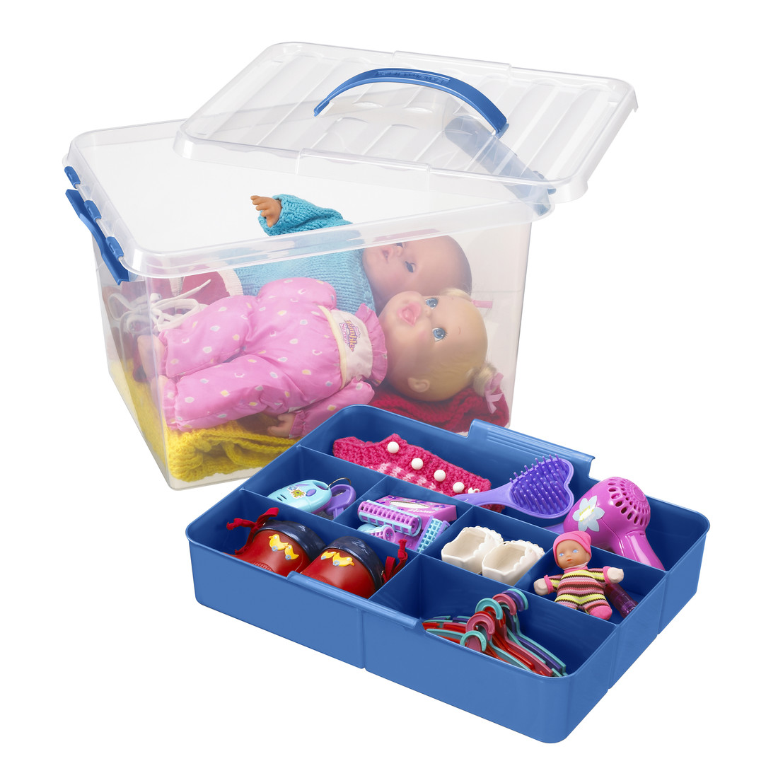 Sunware multibox met inzet 15 liter 40 x 30 x 18 cm Sunware multibox met inzet 15 liter 40 x 30 x 18 cm