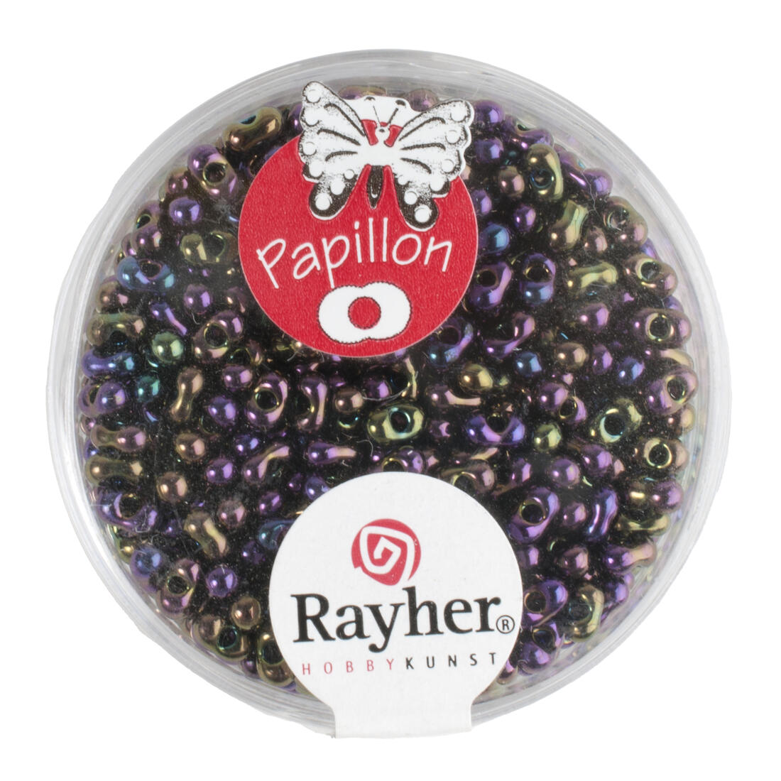 Glasparel papillon 2 x 4 mm 18 g Glasparel papillon 2 x 4 mm 18 g