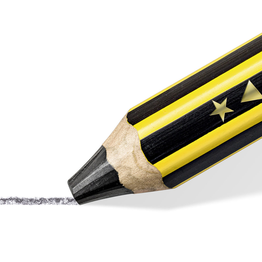 Staedtler Noris Junior Chunky graftietpotlood 2B Staedtler Noris Junior Chunky graftietpotlood 2B