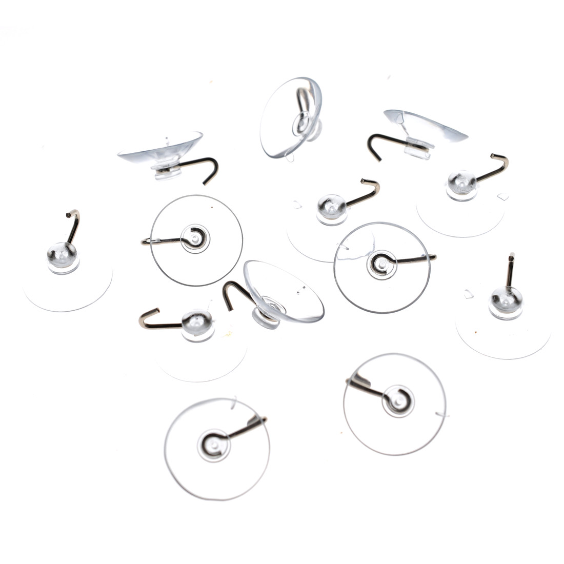 Zuignap 25 mm met haakje 25 stuks Zuignap 25 mm met haakje 25 stuks