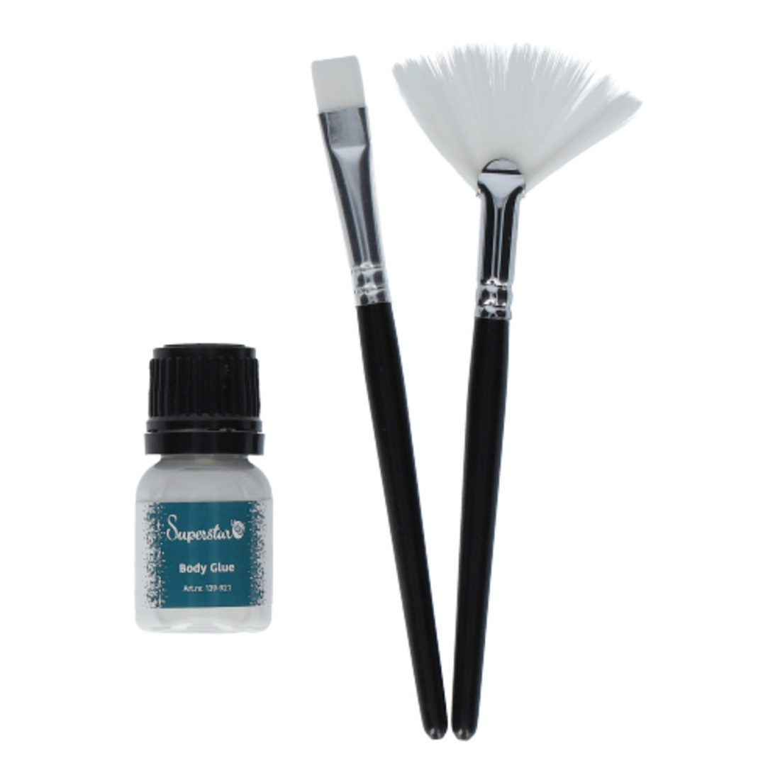 Lijmset voor glittertattoos