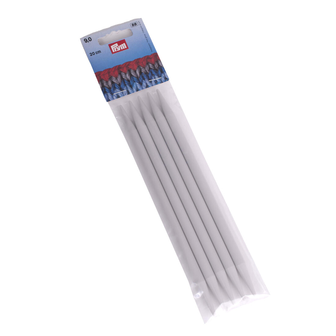 Breinaalden met 2 punten 5 stuks 20 cm 9 mm