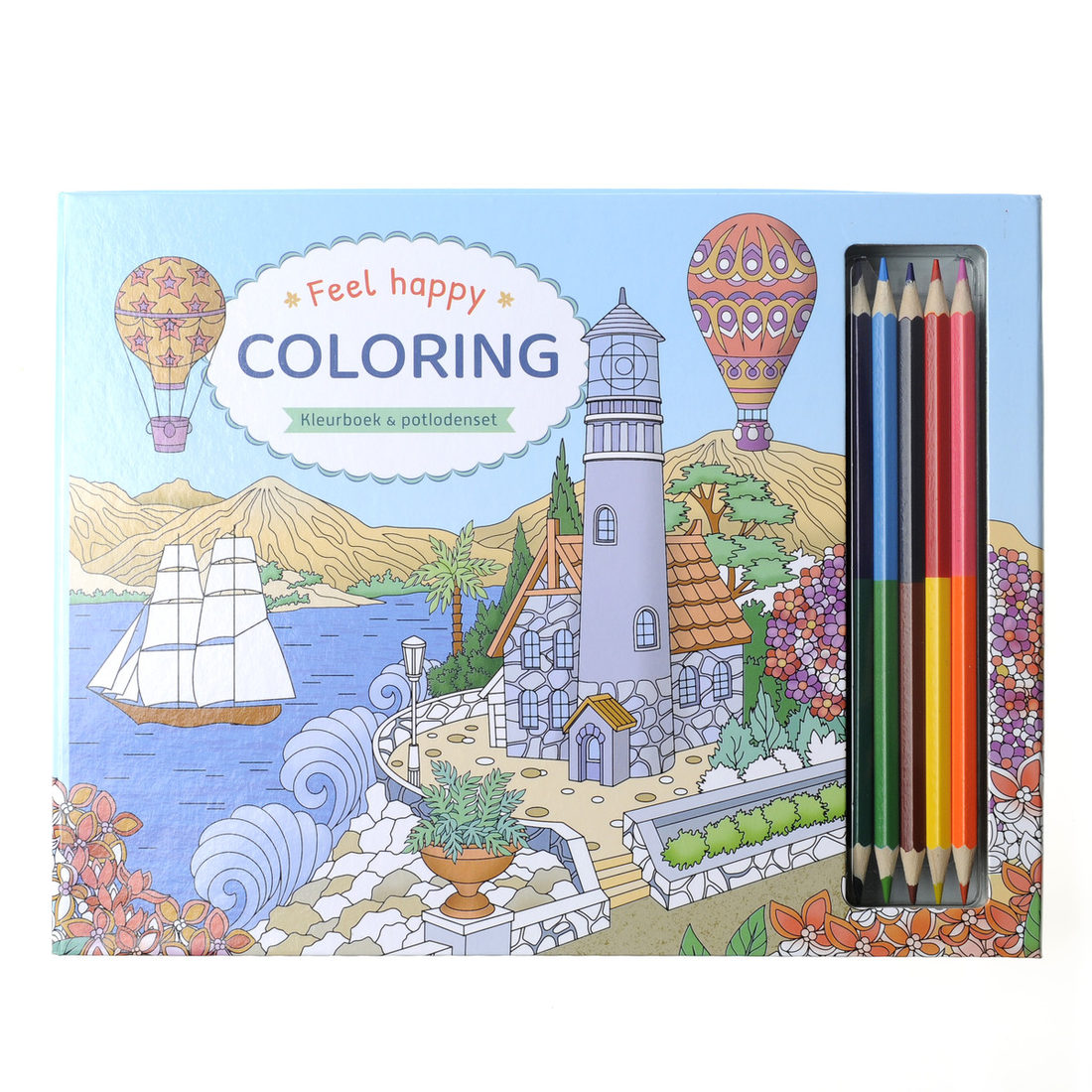Feel Happy Coloring
