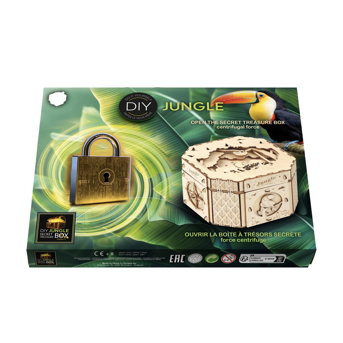 DIY Secret treasure box - Jungle ***