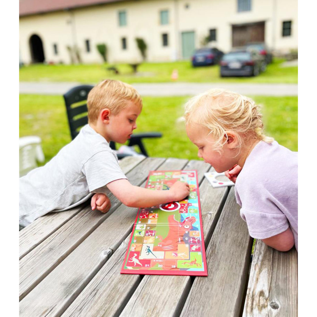 Magnetisch reisspel Dino ganzenbord 5+ Magnetisch reisspel Dino ganzenbord 5+