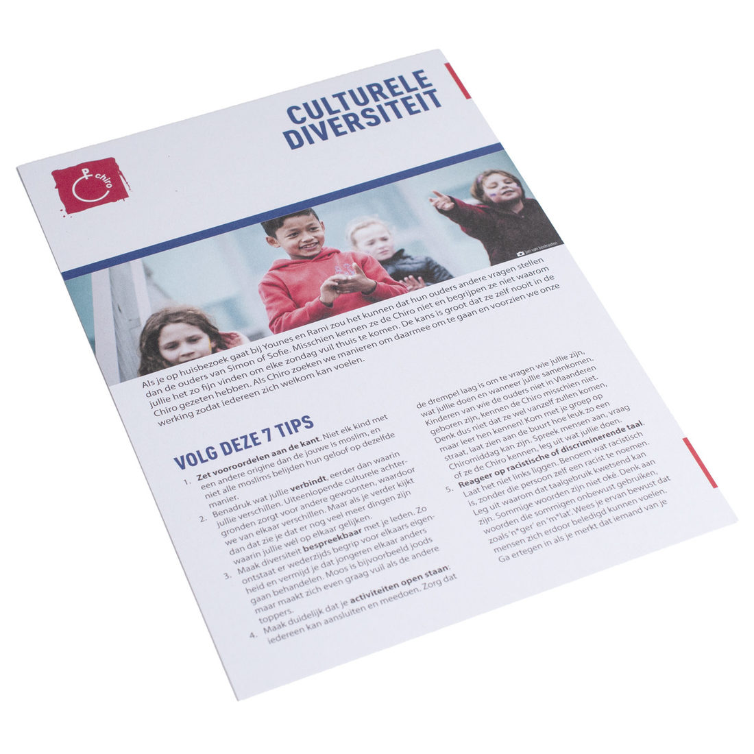 Diversiteitsfiche: culturele diversiteit