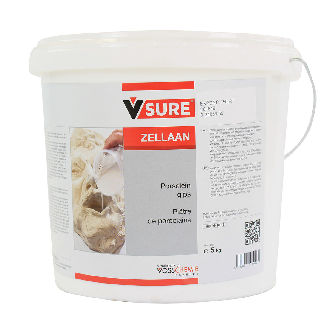 Zellaan porseleingips 5 kg