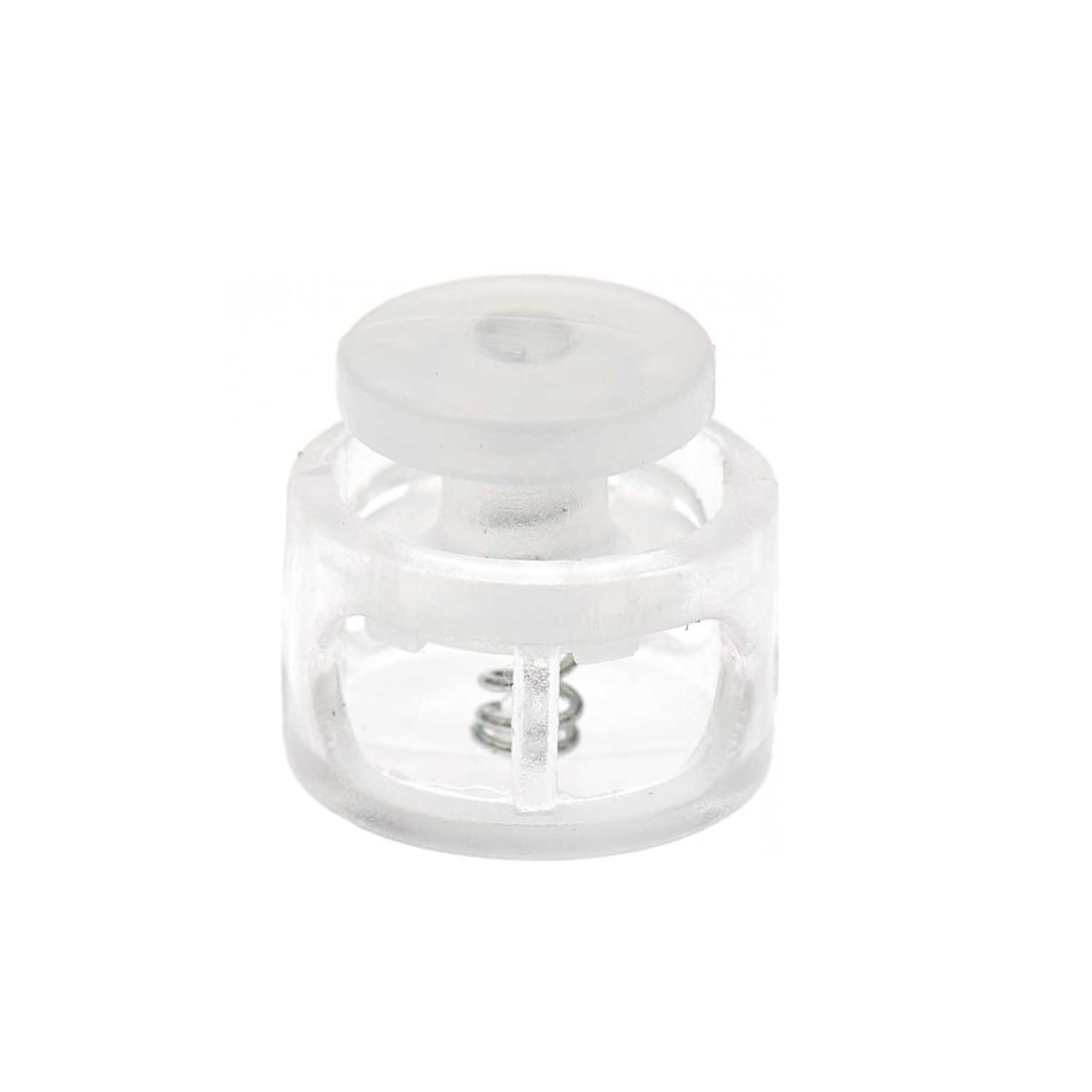Ponii Beads Sluiting plastiek 14 mm 6 stuks wit