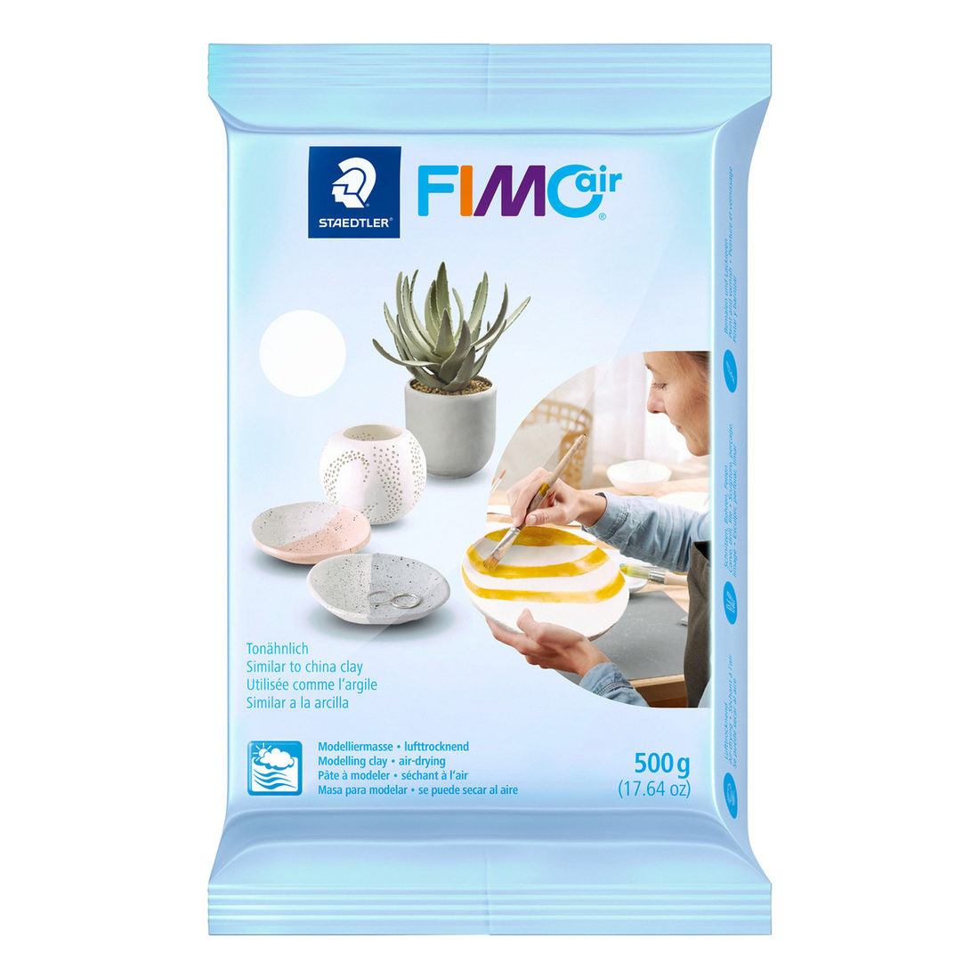 Fimo Air luchtdrogende klei 500 g wit Fimo Air luchtdrogende klei 500 g wit