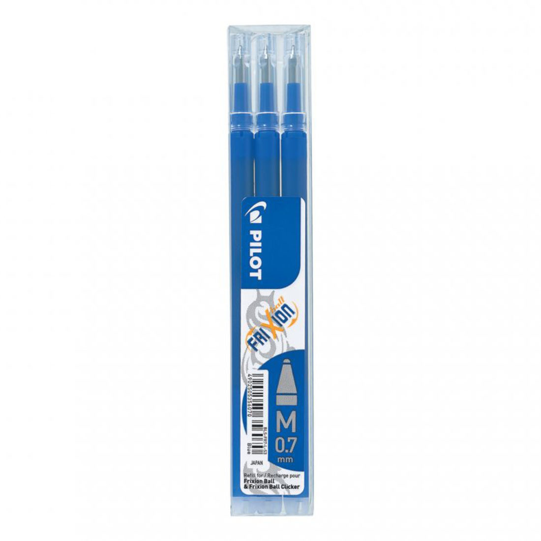 Pilot Frixion vulling 0.7 mm 3 stuks