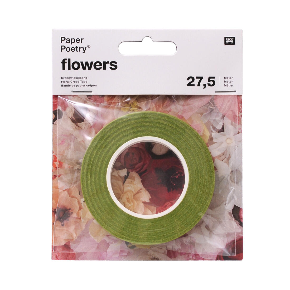 Bloementape 12 mm x 27,5m