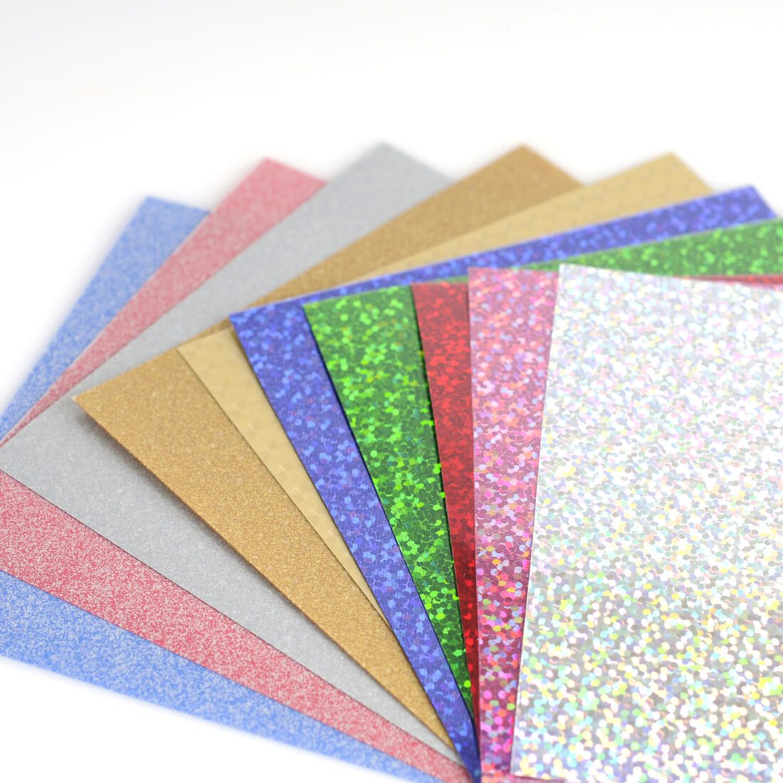 Strijkfolie effect 10 x 10 cm 10 stuks assortiment