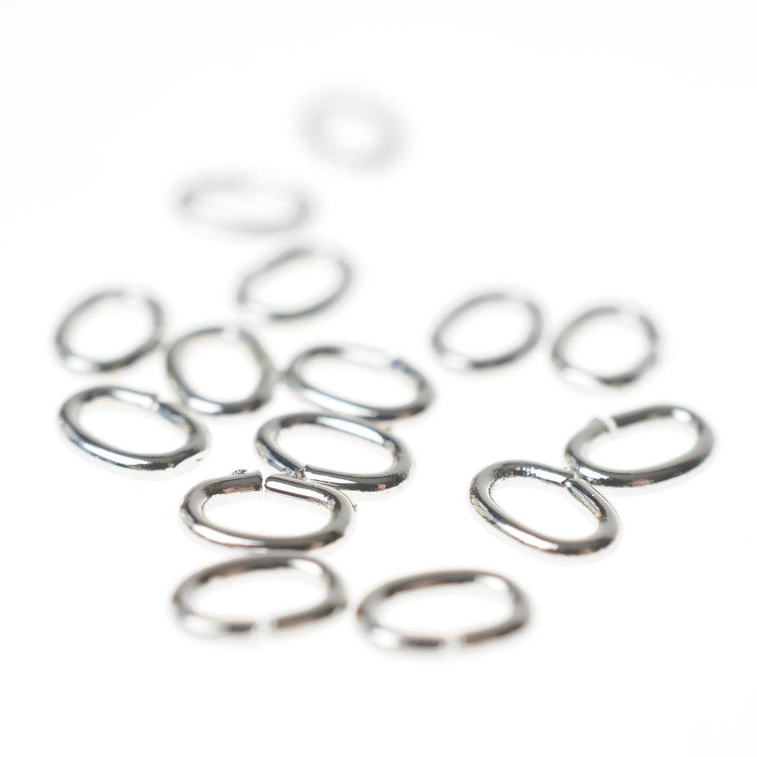 Ringetje ovaal 5,2 x 3,7 mm 25 stuks 