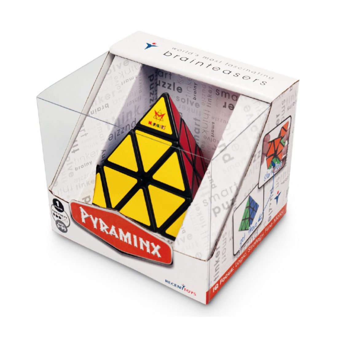Recent Toys - Pyraminx draaipuzzel *** Recent Toys - Pyraminx draaipuzzel ***