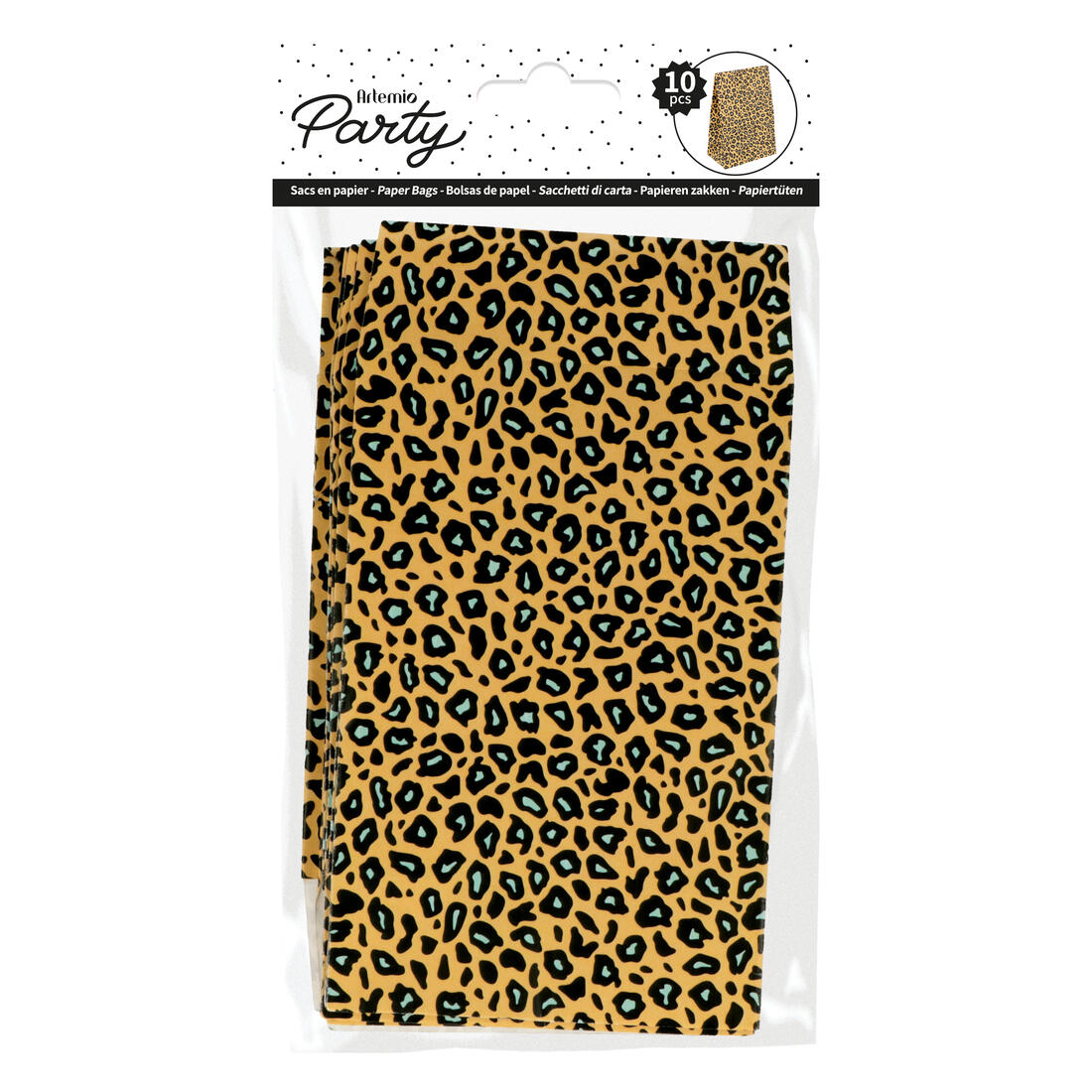 Geschenkzakjes jungle 10 stuks