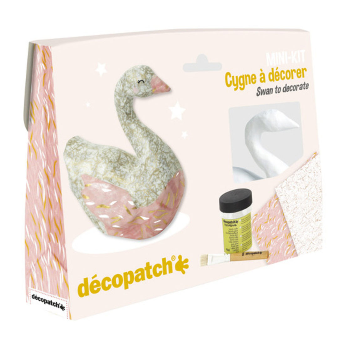 Décopatch mini-set zwaan Décopatch mini-set zwaan