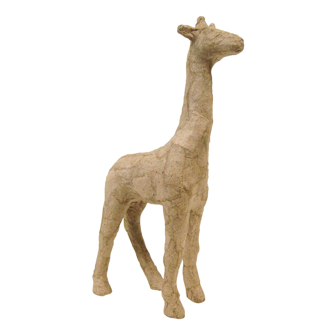 Papier-maché figuurtje 12 cm giraf Papier-maché figuurtje 12 cm giraf